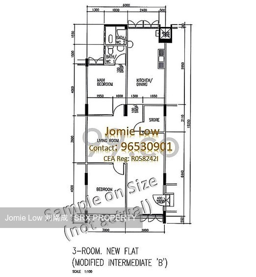 Blk 430 Clementi Avenue 3 (Clementi), HDB 3 Rooms #158150192
